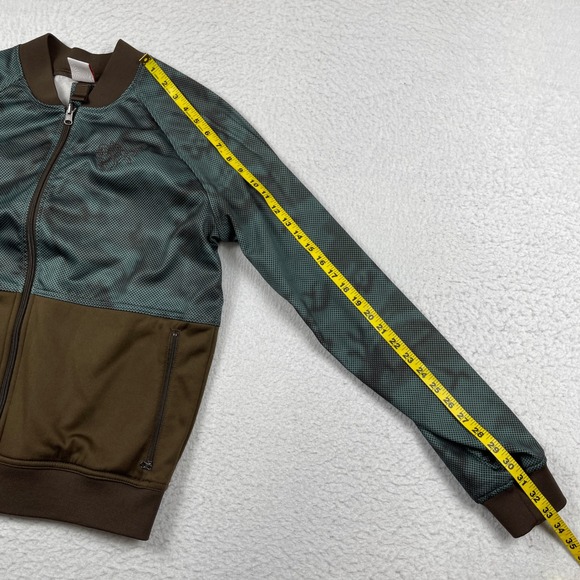 Burton Jacket Mens Large Brown Green 2/1 System Liner Full Zip Thumbholes - Picture 6 of 12